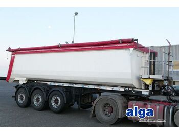 Tipper semi-trailer Langendorf SKS-HS 24/30, Stahl, 27m³, Rollplane, SAF, Luft