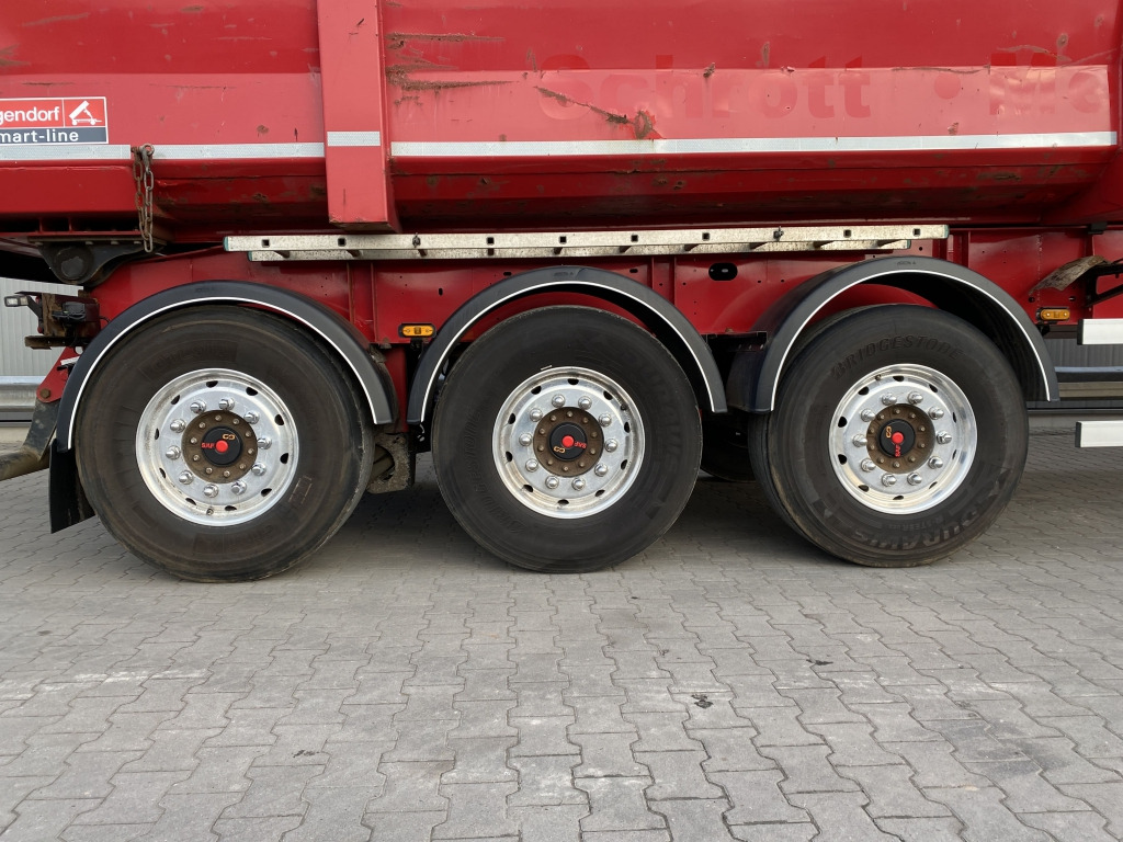 Tipper semi-trailer Langendorf Stahlmulde