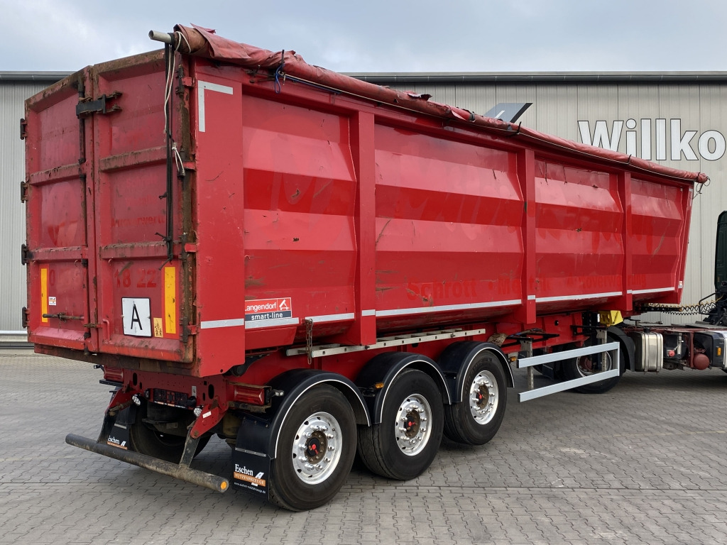 Tipper semi-trailer Langendorf Stahlmulde