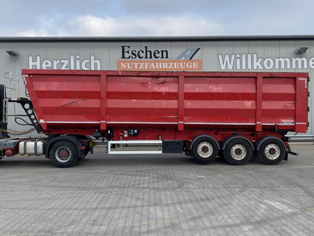 Tipper semi-trailer Langendorf Stahlmulde