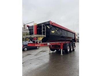 Tipper semi-trailer Langendorf VOLLALU 27 m³ Hardoxboden LENKACHSE