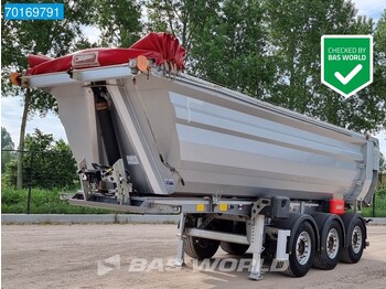 Tipper semi-trailer ROJO KT3 ST 27m3 Stahl-Kipper Liftachse