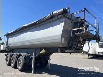 Tipper semi-trailer SCHMITZ Auflieger Kipper Stahlrundmulde 27m³