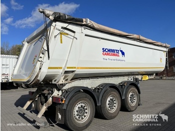 SCHMITZ Auflieger Kipper Stahlrundmulde 28m³ - tipper semi-trailer