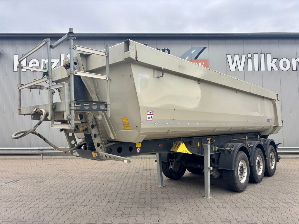 Tipper semi-trailer Schmitz SCB S3D Stahl-Halbschalenmulde