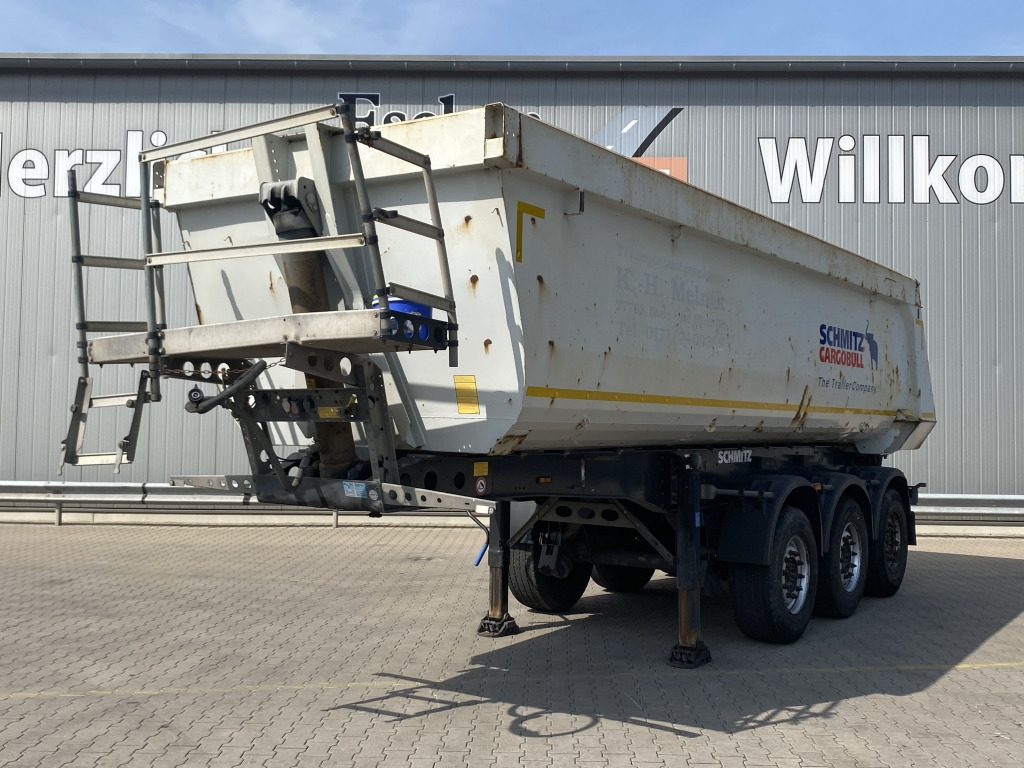 Tipper semi-trailer Schmitz SGF S / Stahl-Halbschalenmulde