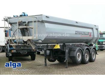 Tipper semi-trailer Schwarzmüller SK, Stahl, Hardox, 26m³, Rollplane, Liftachse