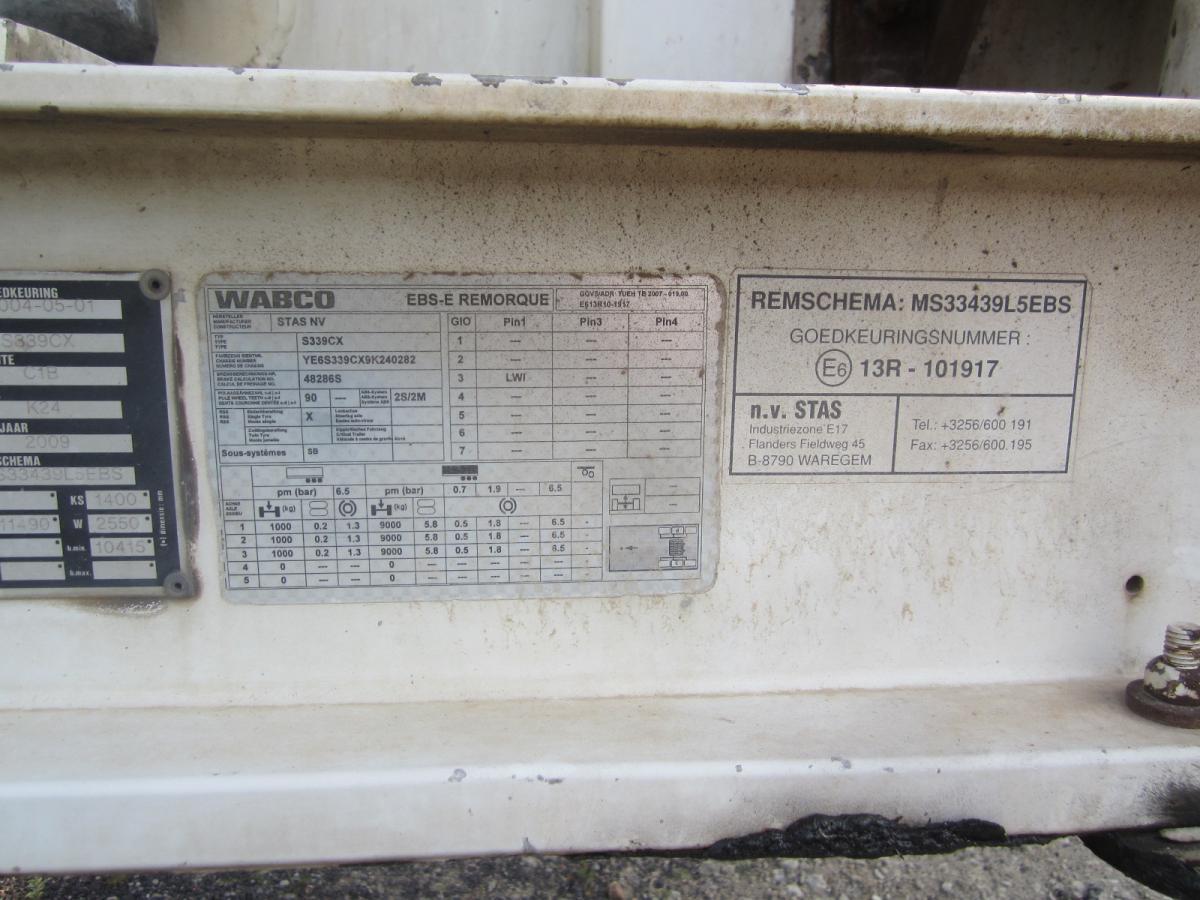 Tipper semi-trailer Stas