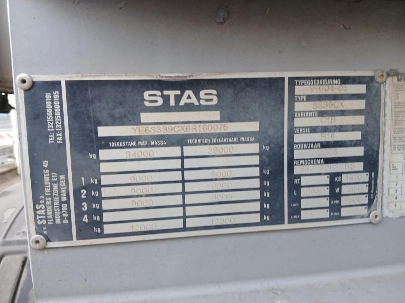 Tipper semi-trailer Stas