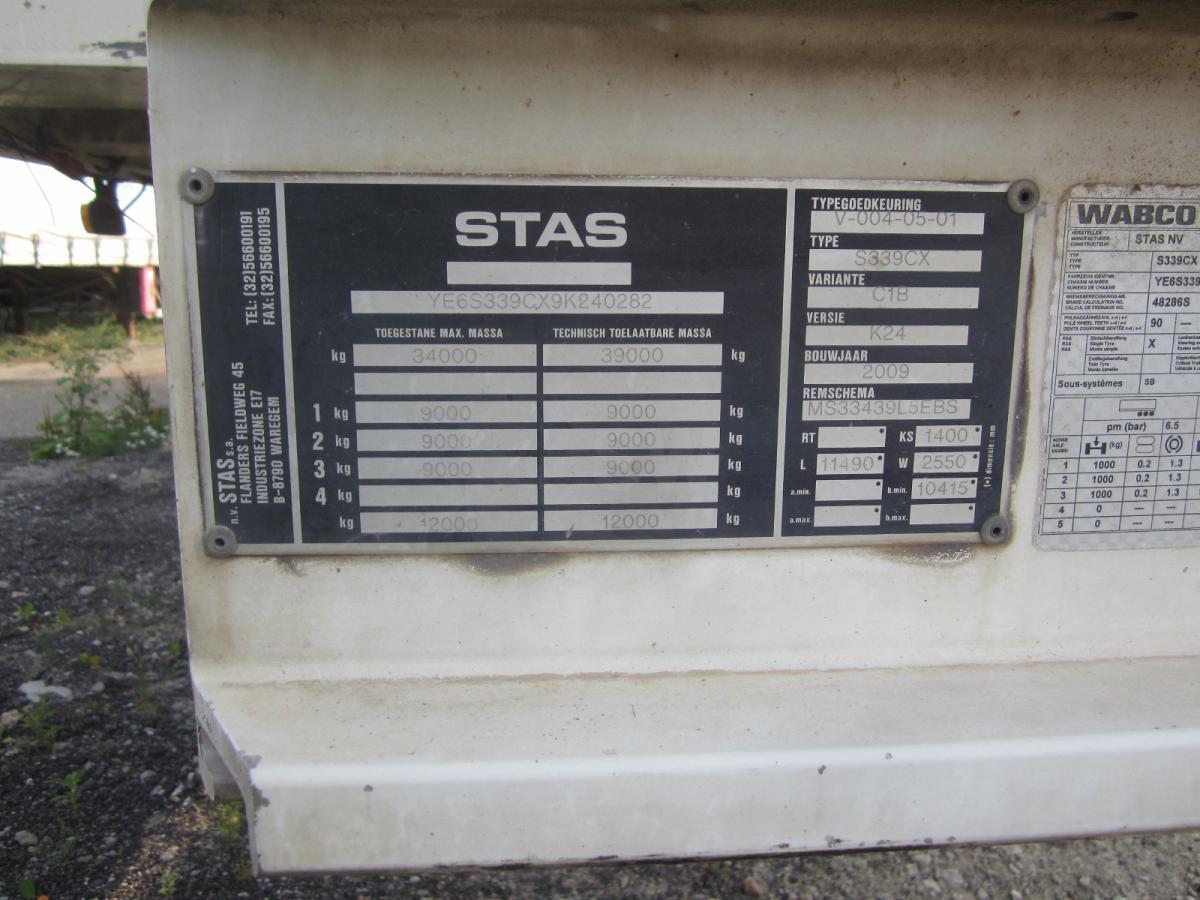 Tipper semi-trailer Stas