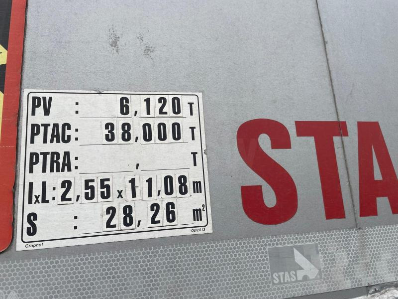 Tipper semi-trailer Stas