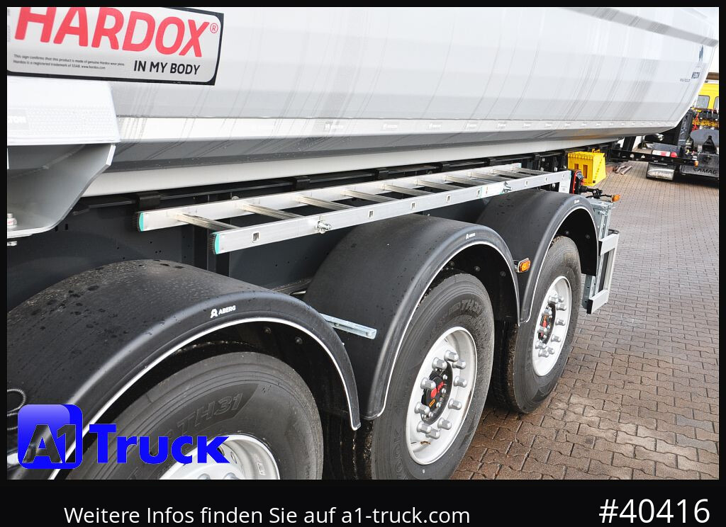 Tipper semi-trailer WIELTON Wielton 26m³ Strong Master Stahl