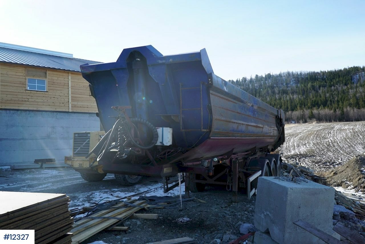 Tipper semi-trailer Tipping semi with sliding shafts.: picture 8