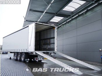 Autotransporter semi-trailer Tracon TO1627 Auto transport Rampen 2x Liftachse Palettenkasten Hartholtz-Boden: picture 1
