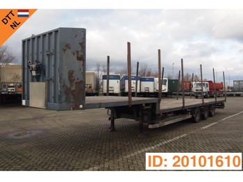 Low loader semi-trailer Trailer Low bed trailer: picture 1