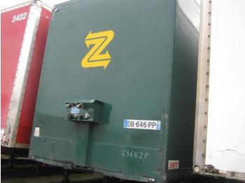 Closed box semi-trailer Trouillet: picture 1