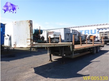 Dropside/ Flatbed semi-trailer Trouillet Low-bed: picture 1