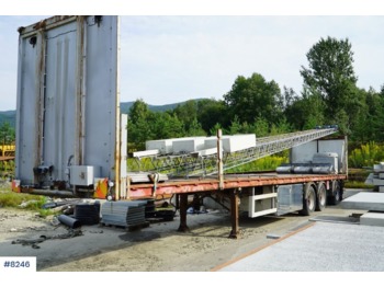 Dropside/ Flatbed semi-trailer Tyllis semitrailer: picture 1