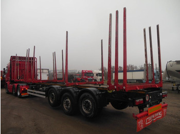 Timber semi-trailer UMIKOV NPK 39, 2 x LIFT ACHSE, 8 STÜCKS RUNGEN: picture 4
