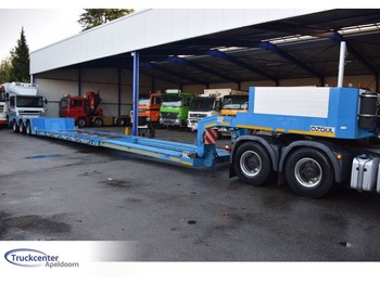 Low loader semi-trailer Unused 3x Power steering, Remote control, Extended: picture 1
