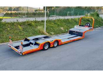 New Autotransporter semi-trailer for transportation of heavy machinery VEGA TRAILER 2 Axle Vega-Fix Trcuk Transport: picture 1