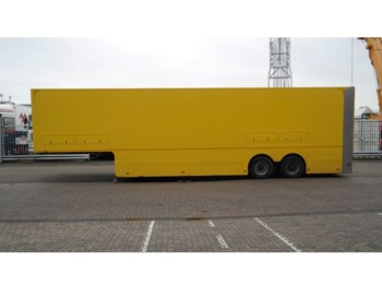 Semi-trailer Van Eck 2 AXLE SPECIAL TRAILER WITH DOUBLE FLOOR AND IN HEIGHT AJUSTABLE CARGO LIFT: picture 1