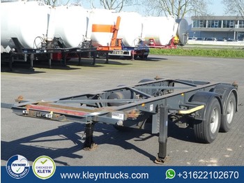 Container transporter/ Swap body semi-trailer Van Hool 20 FT 2 axles bpw: picture 1