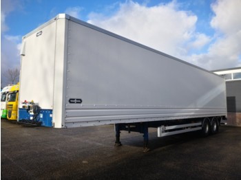 Closed box semi-trailer Van Hool 2B0039 2-Assen BPW - 12.60m Plywoodopbouw - 2000kg Laadklep - Schijfremmen - 2 op voorraad (03/2019 APK): picture 1