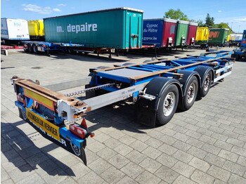 Dropside/ Flatbed semi-trailer Van Hool 3B0070 - SAFassen - Schijfremmen - Lift-as 02/2023 APK (O981): picture 1