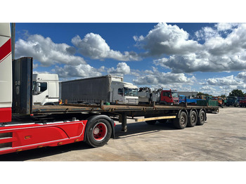 Dropside/ Flatbed semi-trailer VAN HOOL