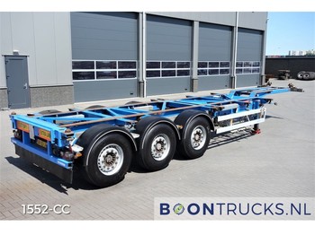 Container transporter/ Swap body semi-trailer Van Hool 3B2018 | 20-30-40-45ft HC * DISC BRAKES * APK 03-2021: picture 1
