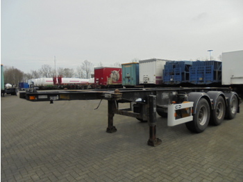 Container transporter/ Swap body semi-trailer Van Hool 3B 0070 ADR: picture 1