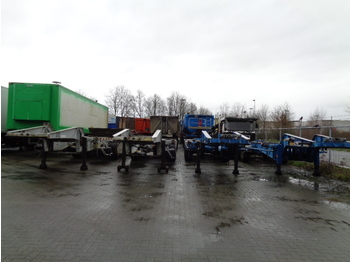 Container transporter/ Swap body semi-trailer Van Hool 3H0010 ADR: picture 1