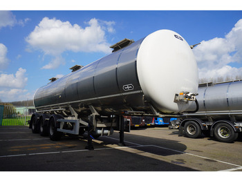 Tank semi-trailer for transportation of food Van Hool 3 AXLE 35.180L FOOD TRAILER: picture 3
