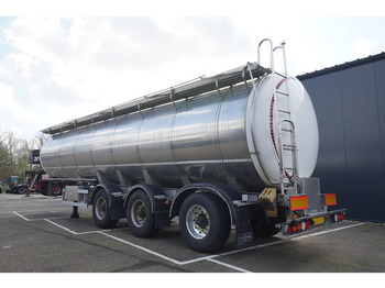 Tank semi-trailer for transportation of food Van Hool 3 AXLE 35.180L FOOD TRAILER: picture 4