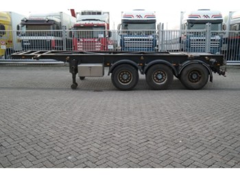 Container transporter/ Swap body semi-trailer Van Hool 3 AXLE CONTAINER TRAILER: picture 1