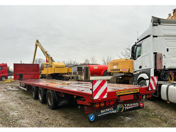 Dropside/ Flatbed semi-trailer VAN HOOL