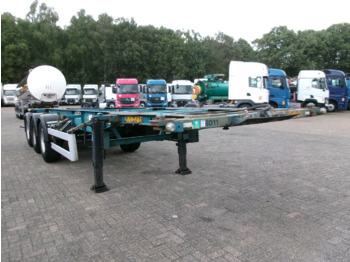 Container transporter/ Swap body semi-trailer Van Hool 3-axle container chassis 20,30 ft.: picture 2