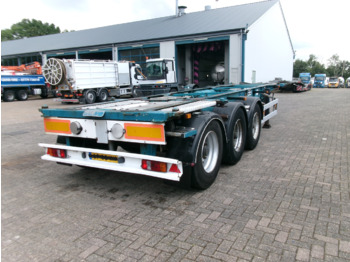 Container transporter/ Swap body semi-trailer Van Hool 3-axle container chassis 20,30 ft.: picture 4