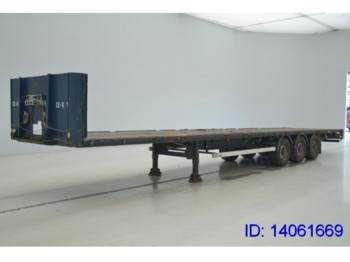 Dropside/ Flatbed semi-trailer Van Hool Airride: picture 1