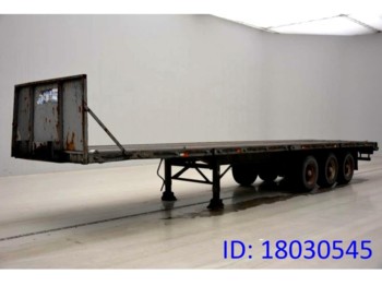 Dropside/ Flatbed semi-trailer Van Hool PLATEAU: picture 1