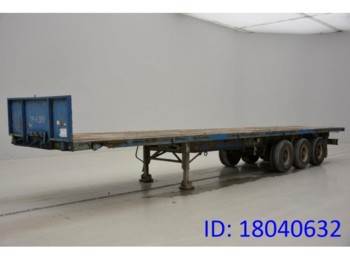Dropside/ Flatbed semi-trailer Van Hool PLATEAU: picture 1