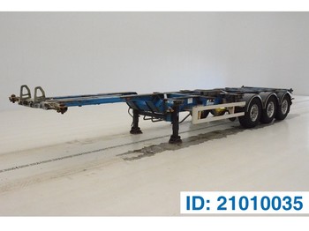 Container transporter/ Swap body semi-trailer Van Hool Polyvalent skelet 20-30-40-45 ft: picture 1