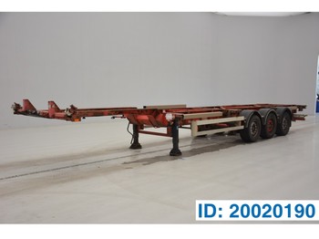Container transporter/ Swap body semi-trailer Van Hool Skelet 20-30-40 ft: picture 1