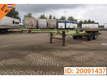 Container transporter/ Swap body semi-trailer Van Hool Skelet 2 x 20-40 ft: picture 1