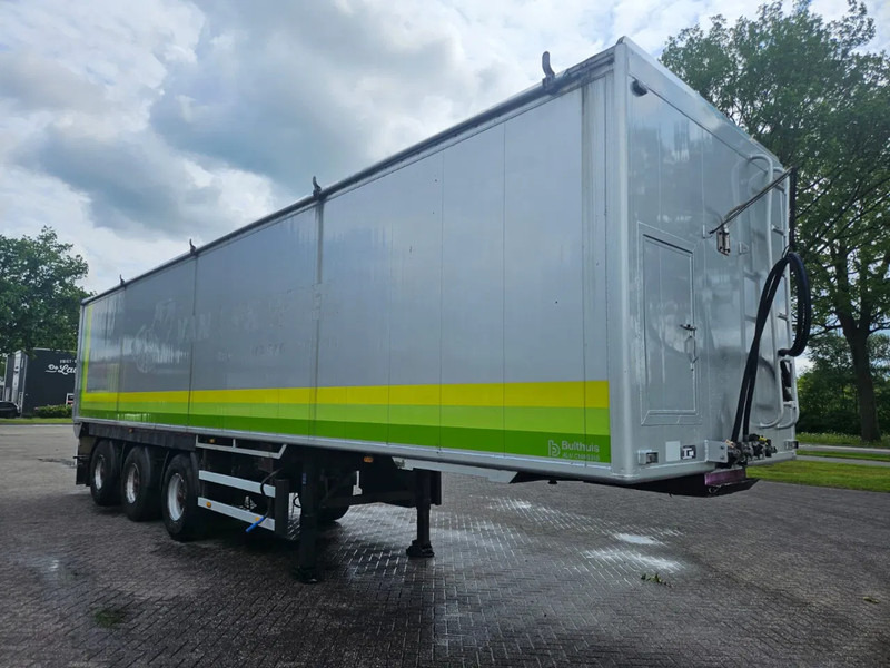 Walking floor semi-trailer Bulthuis TAWA 09 | Vloeistofdicht | MB Axles | 2 x Steering | Cargo Floor