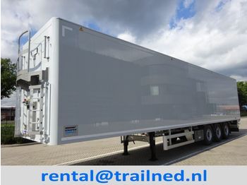 Walking floor semi-trailer Knapen Trailers K200 - 92m3 Agrar Liftas *te huur / for rent*