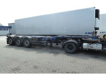 Container transporter/ Swap body semi-trailer Web-Trailer Cont. Chassis, COS-27 Mittel- und Heckausschub: picture 1