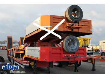 New Low loader semi-trailer Yalcin, 5-Achser, ausziehbar, Hydr. Rampen: picture 1