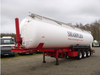 Semiremorcă cisternă Feldbinder Powder tank alu 58 m3 (tipping)